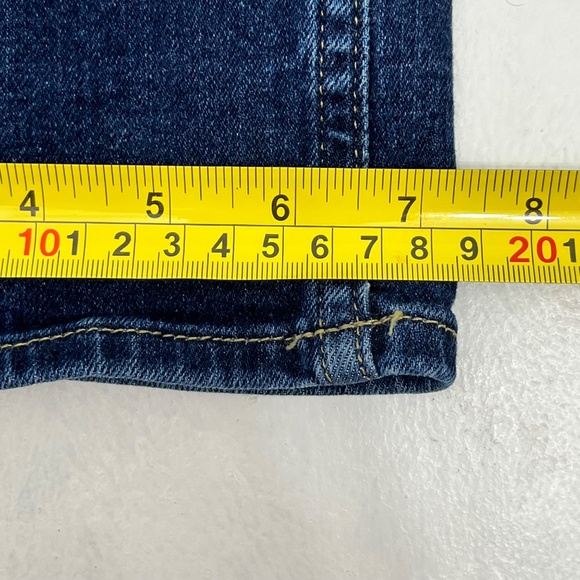 Hollister Epic Flex Straight Leg Jeans Mens 34x32 Blue Denim Mid Rise Slim Fit - Picture 11 of 14